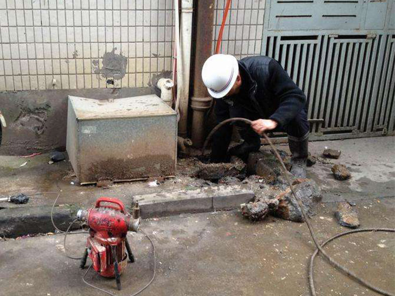 龙湾疏通下水道-洗菜池疏通